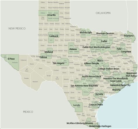 Area Codes In Texas Map World Map