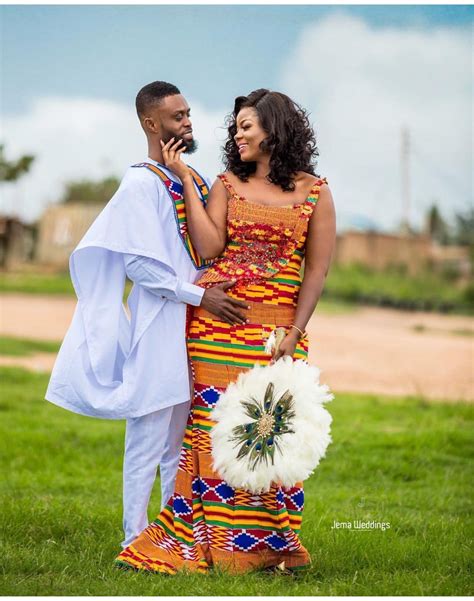 Pin By Fashion Trend Styling On Kente Styles Traditional Wedding Attire Traditional Wedding