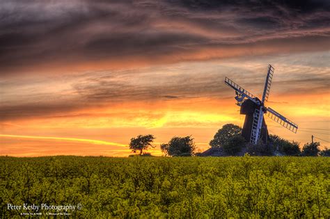 Ripple Mill Ringwould Sunset Peter Kesby Photography