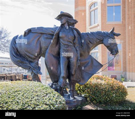 The National Cowgirl Museum And Hall Of Fame In The Cultural District Of Fort Worth Texas Stock