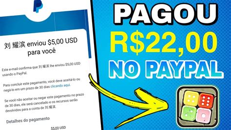 Super Dice Pagou R2200 No Paypal Prova De Pagamento Como Ganhar Dinheiro No Paypal RÁpido