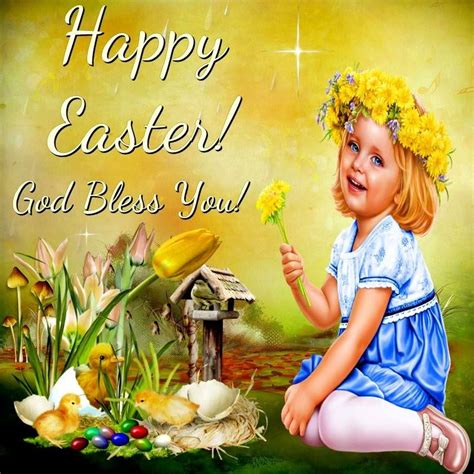 Happy Easter God Bless You Happy Easter Easter Images Easter