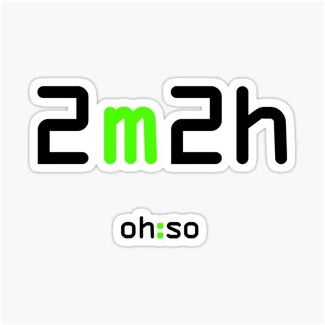 2m2h make a statement or go ironic with silly text speak sticker for sale by oh so redbubble