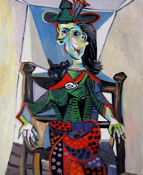 Rep Pablo Picasso 36x48 In Oil Painting Canvas Art Wall Decor Modern17d