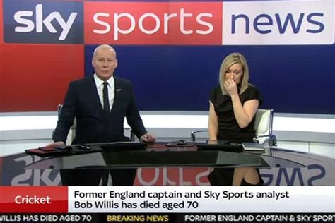 Football, hockey, tennis, basketball and other sports! Sky Sports presenter Vicky Gomersall breaks down in tears ...
