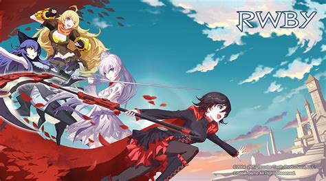 Official Art Of The Upcoming Chinese Rwby Mobile Game Rrwby