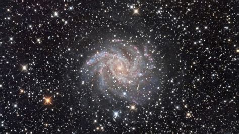 Обои звезды, Messier 106, stars, 4k, Космос #16844