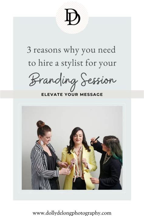 3 Reasons Why You Need To Hire A Stylist For Your Branding Photography