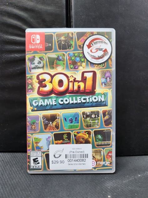 Nintendo Switch 30 In 1 Game Collection Used Game Video Gaming