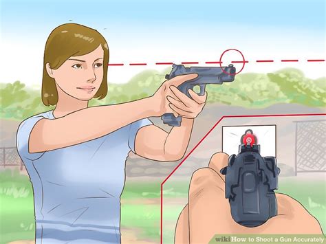 Ways To Shoot A Gun Accurately Wikihow