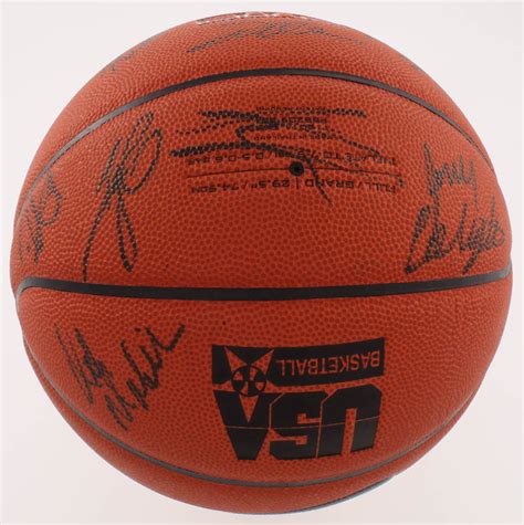 A total number of 56 games of basketball were played. LE 2012 United States Men's Olympic Basketball Team-Signed by (17) with LeBron James, Kobe ...