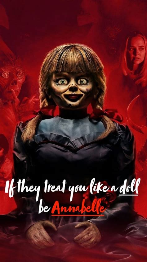 Horror Posters Movie Posters Annabelle Doll Lorraine Warren