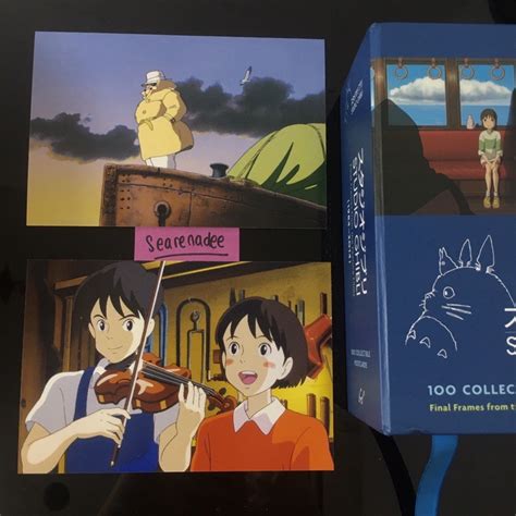 Jual Studio Ghibli Collectible Postcard Pesanan Mewwraah Indonesia