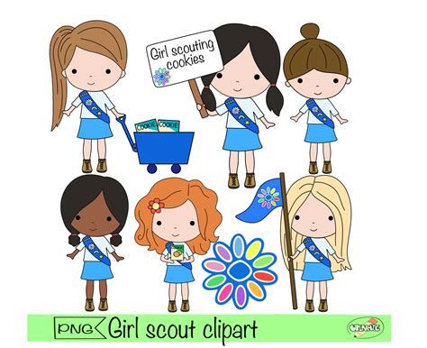 Daisy Girl Scout Clip Art Martin Lindelof