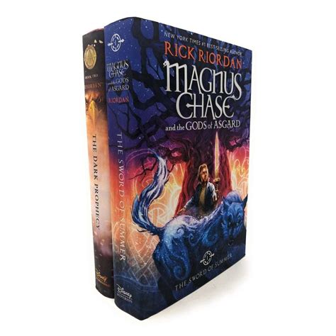 Rick Riordan Deluxe 2 Books Set Collection Magnus Chase Trials Of Apo