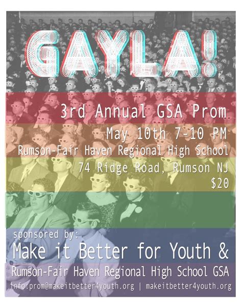 May 10th 2013 Gayla 3rd Annual Gsa Prom Make It Better For Youth