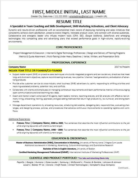 Check out real resumes from actual people. Sample Resume Of Former Business Owner - Sample Business ...