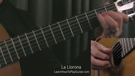 La Llorona Video Lesson Stefan Schyga Solo Guitar Youtube