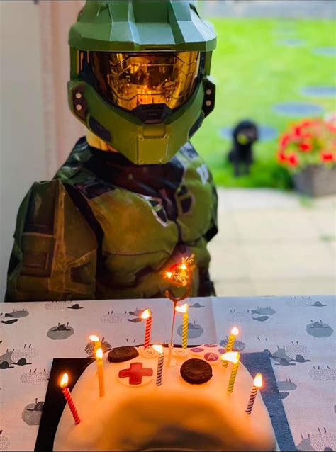 Celebrating With Master Chief Himself Lets Show The Love With A Like