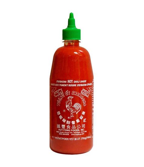 Huy Fong Foods Sriracha Hot Chili Sauce 714ml Haisue