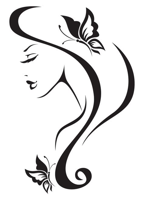 Clip Art Royalty Free Library Abstract Woman Drawing Clip Art Library