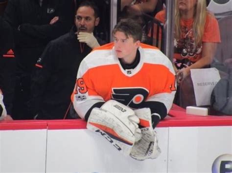 Carter Hart Being Adorable At The Philadelphia Flyers Rookies Game