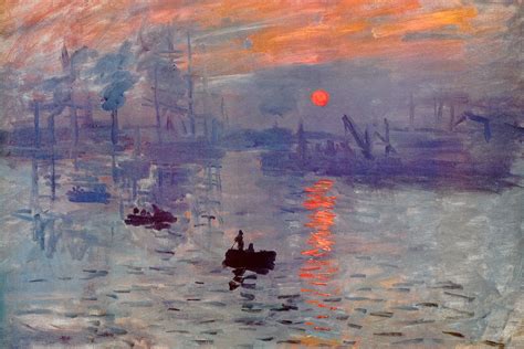 Sunrise Impression Canvas Wall Art By Claude Monet Icanvas Monet
