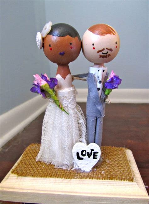 Meltingpotlove Custom Interracial Wedding Cake Topper Etsy Interracial Wedding Cake Toppers