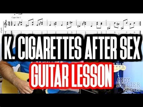 How To Play K Cigarettes After Sex Guitar Lesson With TAB YouTube
