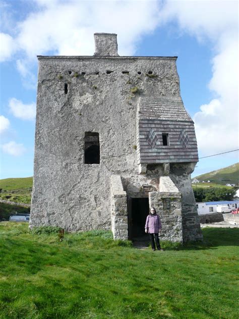 O'Malley's Castle, Clare Island, Co. Mayo. Home to Grace O'Malley's