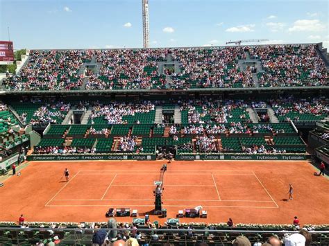 Stade Roland Garros In Paris Île De France A Complex Of 24 Red Clay