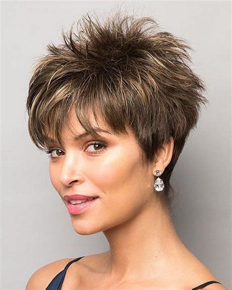 10 Perfect Short Spiky Hair For Ladies Over 50
