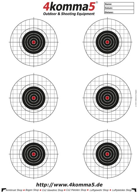 Zielscheiben vorlagen zum ausdrucken als pdf download.luftgewehr zielscheiben ausdrucken kostenlos : Zielscheiben zum Ausdrucken für Luftgewehr und Luftpistole