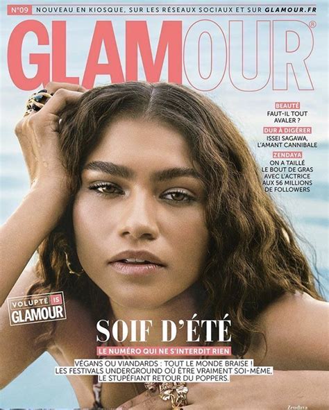 Zendaya On Twitter Glamour Magazine Cover Magazine Cover Zendaya