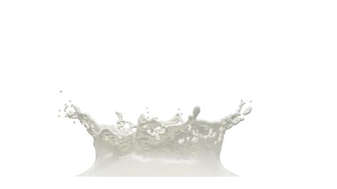 Milk Splash With Droplets 9375029 Png