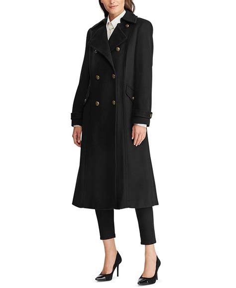 Lauren Ralph Lauren Double Breasted Walker Coat Macys