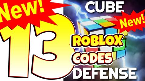 Cube Defense Roblox Game All Secret Codes All Working Codes Youtube