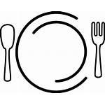 Clipart Dinner Plate Plates Dish Clipartmag