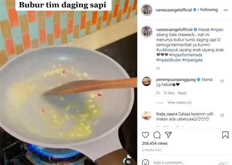 *cabe merah kirting 5 biji *cabe. Vanessa Angel Masak MPASI untuk Anak, Publik Syok: Gala ...