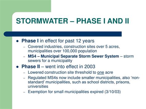 Ppt Stormwater Permitting Powerpoint Presentation Free Download Id