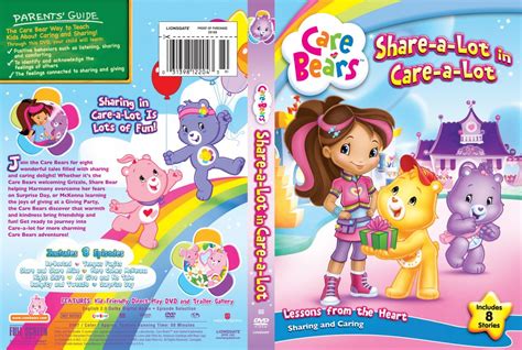 Care Bears Share A Lot In Care A Lot Tv Dvd Scanned Covers Care
