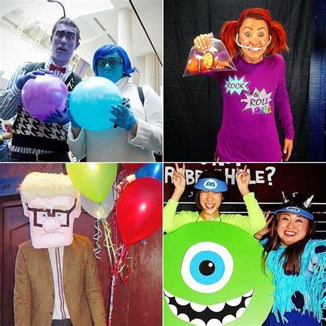 Your Favorite Pixar Characters Make Easy Diy Halloween Costumes Pixar