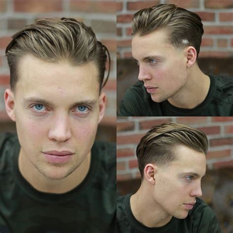 Slicked Back Undercut Hairstyles For Men With Class Mens Guide