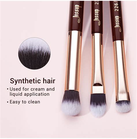 jessup eye makeup brushes set 15pcs eyeshadow blending concealer eyeliner brush ebay