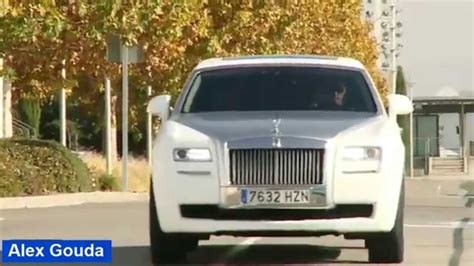 Cristiano Ronaldo Drives Rolls Royce Youtube