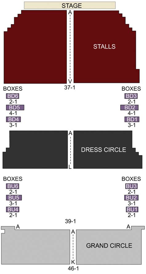 Victoria Palace Theatre London Seating Chart And Stage London