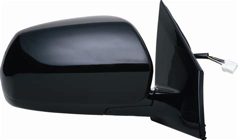 K Source Replacement Side Mirror Electricheated Black Passenger