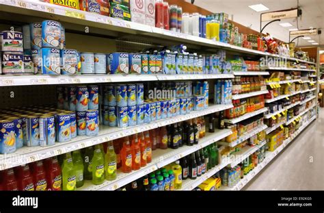 Grocery Store Aisles Stock Photo Alamy