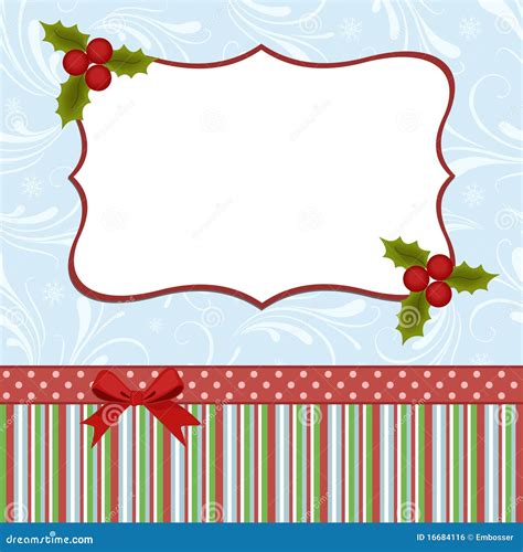 Blank Christmas Card Templates