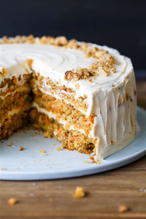The Best Carrot Cake Recipe With Fresh Carrots And Pineapples Topped
